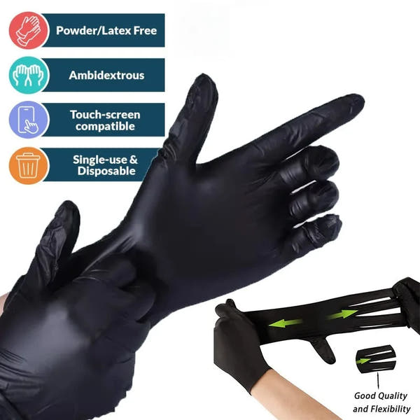 Premium Disposable Nitrile Gloves™
